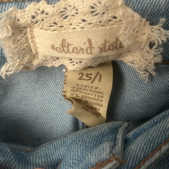 Altar’d State Two Tone Jeans - Picture 2 of 5